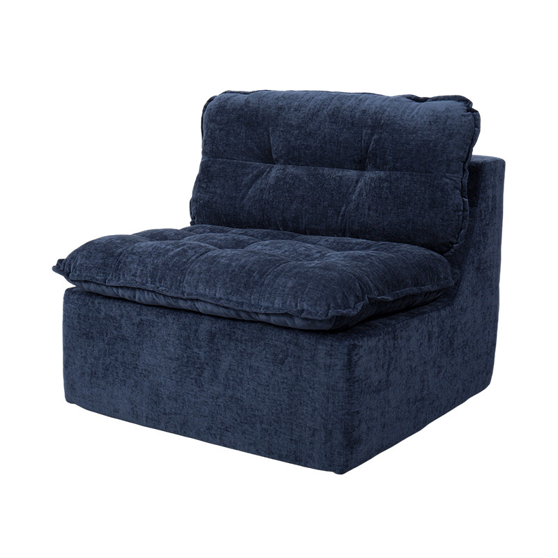 Bộ ghế sofa mô-đun đầy đủ bọt bằng vải nhung màu xanh đậm với tựa lưng có đệm và phù hợp với Ottoman Bộ ghế sofa mô-đun đầy đủ bọt bằng vải nhung màu xanh đậm với tựa lưng có đệm và phù hợp với Ottoman
