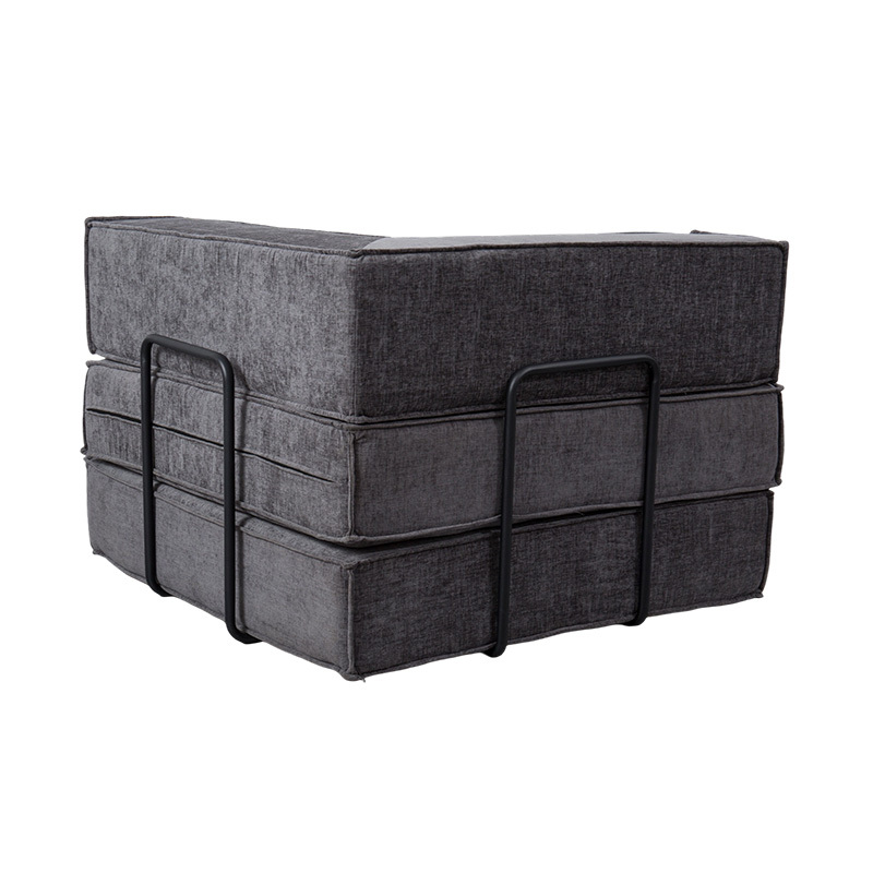 Sofa mô-đun sáng tạo bằng vải màu xám đậm, thiết kế xốp đầy đủ chức năng và có thể kết hợp tự do Sofa mô-đun sáng tạo bằng vải màu xám đậm, thiết kế xốp đầy đủ chức năng và có thể kết hợp tự do