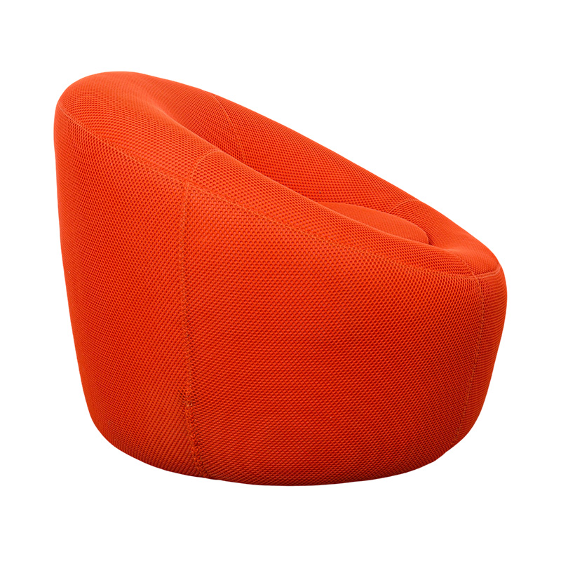 Sofa đơn hình vỏ trứng bằng xốp với vải lưới thoáng khí