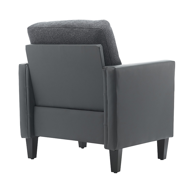 Sofa da chắp vá hình ngôi sao màu xanh đậm