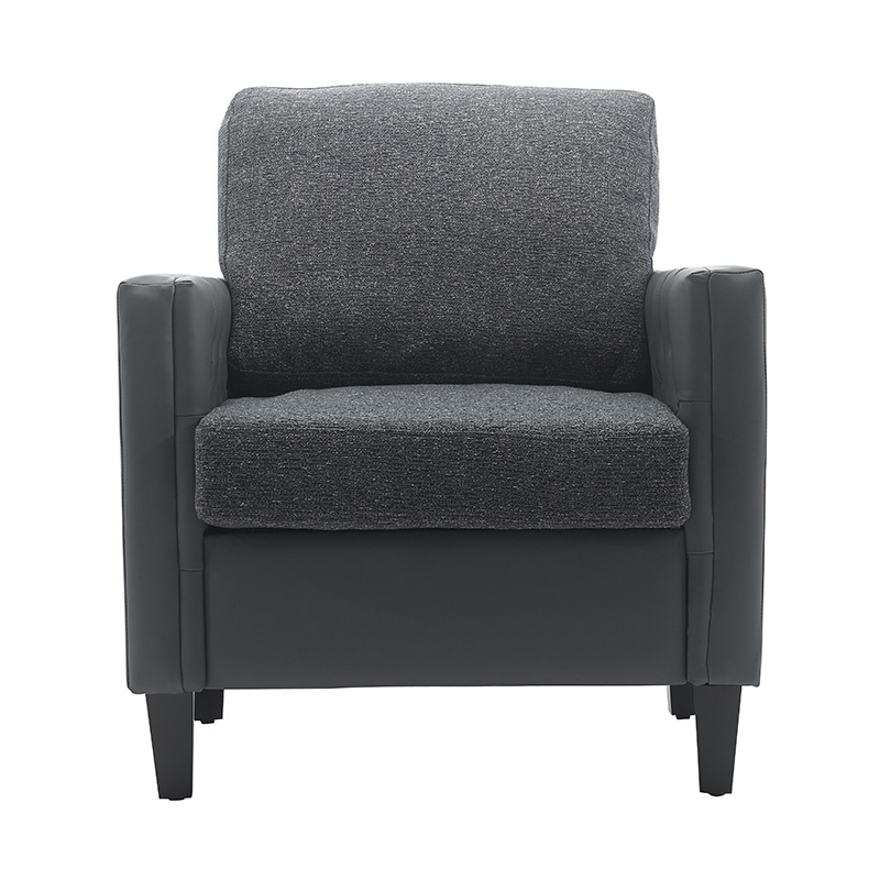 Sofa da chắp vá hình ngôi sao màu xanh đậm